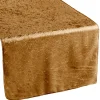 Premade Velvet Table Runner - Mustard Gold