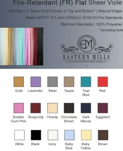Premium Criss-Cross Curtain 4 Panel Backdrop - Height: 6-10ft