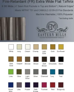 Premium Double Valance 2 Panel Backdrop - Height: 8-20ft