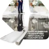 Premium Vinyl Dance Floor or Runner Wrap Custom Size - Silver Mirror
