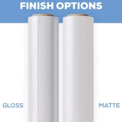 Premium Vinyl Dance Floor Wrap Roll - Gloss White