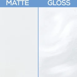 Premium Vinyl Dance Floor Wrap Sample Pieces (12" x 54") - Gloss & Matte White