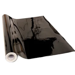 Premium Vinyl Dance Floor Wrap Roll (5ft x 98ft) - Black Gloss