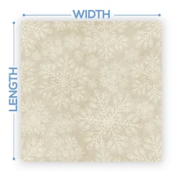 Premium Vinyl Dance Floor Wrap Custom Size - Christmas Day A Neutral Xmas