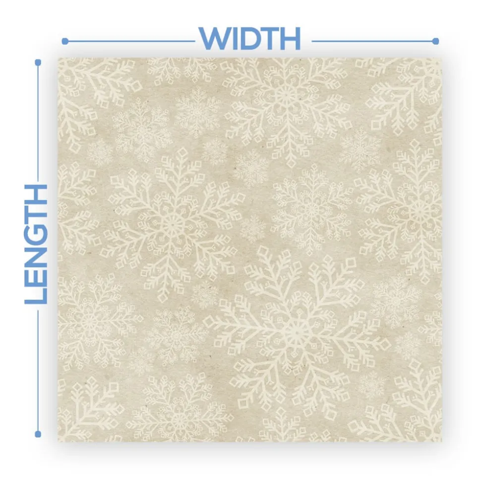 Premium Vinyl Dance Floor Wrap Custom Size - Christmas Day A Neutral Xmas