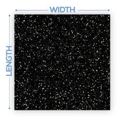 Premium Vinyl Dance Floor Wrap Custom Size - New Year's Day Let It Sparkle