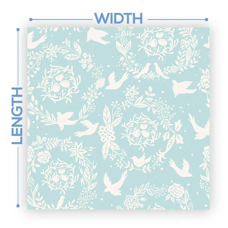 Premium Vinyl Dance Floor Wrap Custom Size - Easter Day Spring Doves