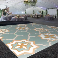 Premium Vinyl Dance Floor Wrap Custom Size - Eclectic Annora