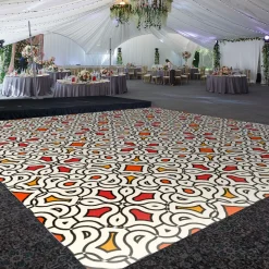 Premium Vinyl Dance Floor Wrap Custom Size - Eclectic Axel