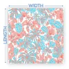 Premium Vinyl Dance Floor Wrap Custom Size - Eclectic Botanical Hues