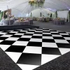 Premium Vinyl Dance Floor Wrap Custom Size - Classical Checkered Pattern