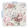 Premium Vinyl Dance Floor Wrap Custom Size - Romance Flora