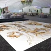 Premium Vinyl Dance Floor Wrap Custom Size - Romance Blooming Spring