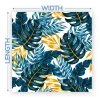 Premium Vinyl Dance Floor Wrap Custom Size - Tropical Indigo