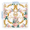 Premium Vinyl Dance Floor Wrap Custom Size - Fairytale Baroque Rose