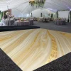 Premium Vinyl Dance Floor Wrap Custom Size - Classical Gold Marbella