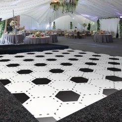 Premium Vinyl Dance Floor Wrap Custom Size - Boys Birthday Soccer Scene