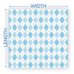 Premium Vinyl Dance Floor Wrap Custom Size - Boys Birthday A Classic Golfer