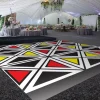 Premium Vinyl Dance Floor Wrap Custom Size - Geometric Mondrian