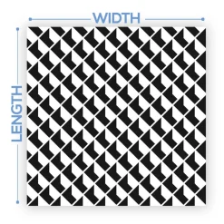 Premium Vinyl Dance Floor Wrap Custom Size - Geometric Geo Abstract