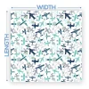 Premium Vinyl Dance Floor Wrap Custom Size - Boys Birthday Jet Set