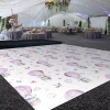 Premium Vinyl Dance Floor Wrap Custom Size - Girls Birthday Hot Balloons