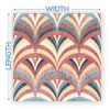 Premium Vinyl Dance Floor Wrap Custom Size - Boho Pattern Patched