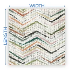 Premium Vinyl Dance Floor Wrap Custom Size - Boho Cove