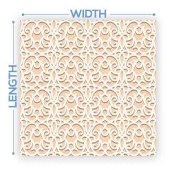 Premium Vinyl Dance Floor Wrap Custom Size - Fairytale Lacey