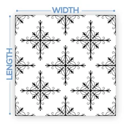 Premium Vinyl Dance Floor Wrap Custom Size - Eclectic Rocco