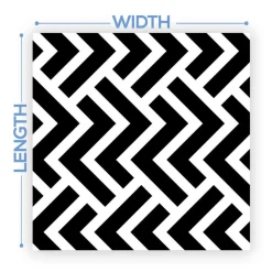 Premium Vinyl Dance Floor Wrap Custom Size - Eclectic Alexane