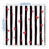 Premium Vinyl Dance Floor Wrap Custom Size - Valentines Day Let It Sparkle