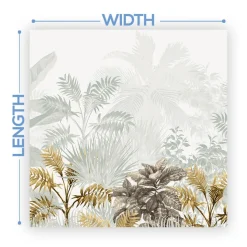 Premium Vinyl Dance Floor Wrap Custom Size - Tropical Twilight