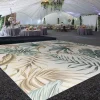 Premium Vinyl Dance Floor Wrap Custom Size - Tropical Kehlani