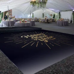 Premium Vinyl Dance Floor Wrap Custom Size - New Year's Day Make A Statement