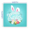 Premium Vinyl Dance Floor Wrap Custom Size - Easter Day Happy Easter