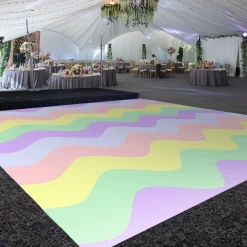 Premium Vinyl Dance Floor Wrap Custom Size - Easter Day Easter Classic