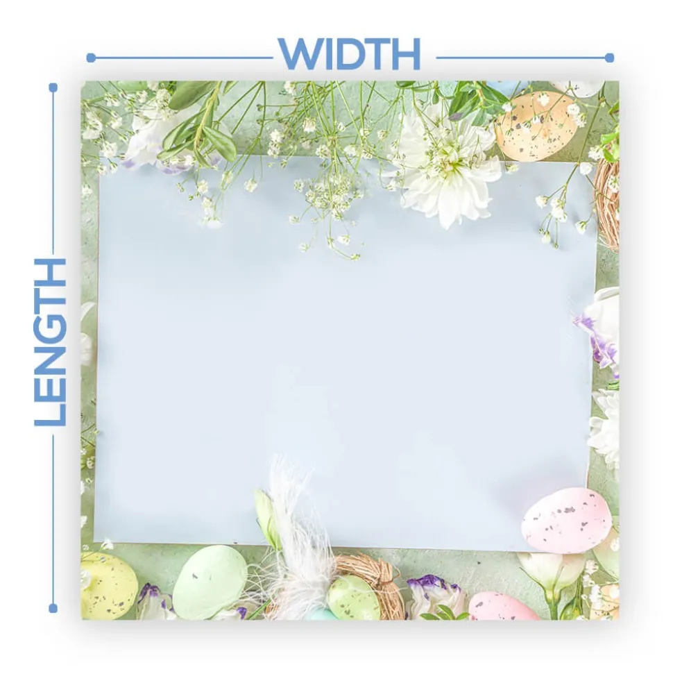 Premium Vinyl Dance Floor Wrap Custom Size - Easter Day Spring Awakening