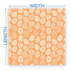 Premium Vinyl Dance Floor Wrap Custom Size - Easter Day Easter Doodles