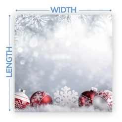 Premium Vinyl Dance Floor Wrap Custom Size - Christmas Day Orante Spirit