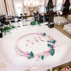 Premium Vinyl Dance Floor Wrap Custom Size & Design