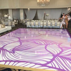 Premium Vinyl Dance Floor Wrap Custom Size & Design