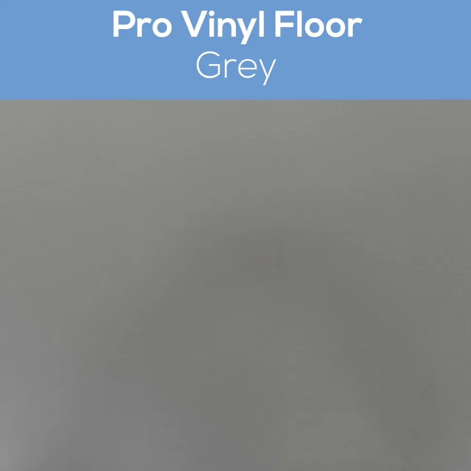 Pro Vinyl Flooring by the Roll - 6.5ft wide x 65ft long - Choose your Color