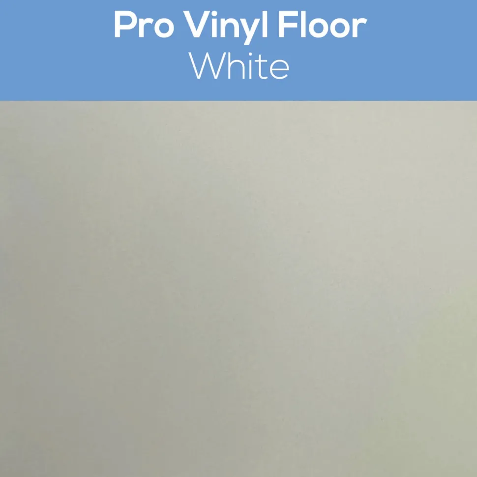 Pro Vinyl Flooring by the Roll - 6.5ft wide x 65ft long - Choose your Color