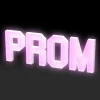 "PROM" Neon Wood Marquee Letters – Handmade in USA – Light Up Signs for Events & Weddings – Multiple Sizes