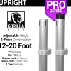 Pro Series - 12-20ft Telescoping 2" Upright