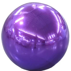 Purple Giant Inflatable Mirror Ball Sphere – Maxorb™ Reflective Ceiling Event Decor – Commercial Installation Sizes