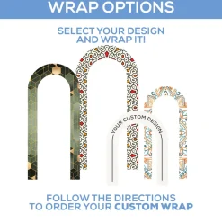 Rainbow Arch Collapsing Chiara Panel - Select Your Size!