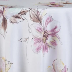Raspberry Primavera by the Yard - 110" Width