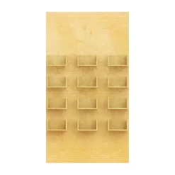 Rectangle Wood Party Snack Wall Panel - 84